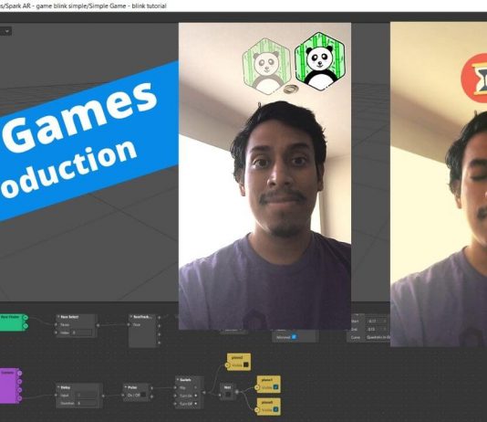 Spark AR Blink Games – Tutorial realidad aumentada blink games spark ar
