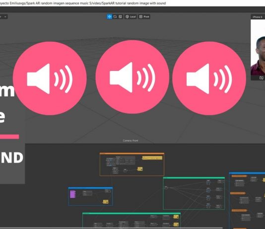 Spark AR Random image con audio – tutorial spark ar random image sound tutorial