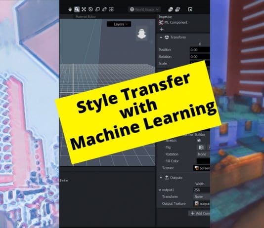 lens studio machine learning style transfer