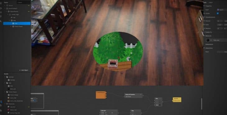 spark ar ground hole