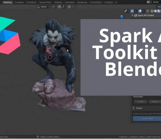spark ar toolkit blender