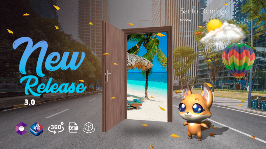 Goopy 3.0 trae portales AR 360 y Surface 3D Objects