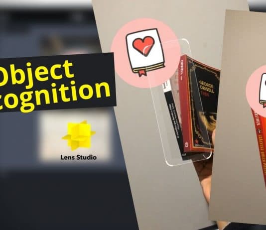 snapchat lens studio object recognition