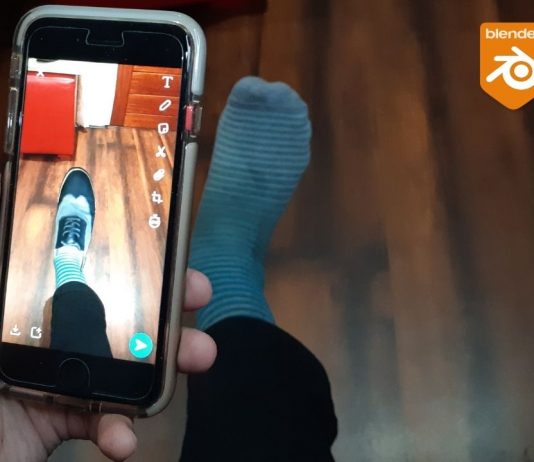 foot tracking snapchat lens studio