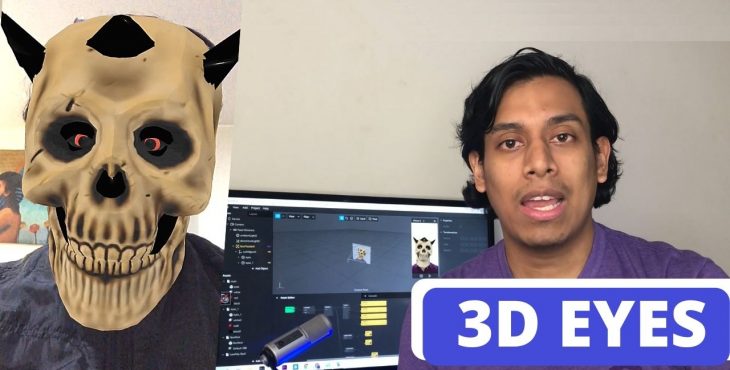 spark ar 3d eyes