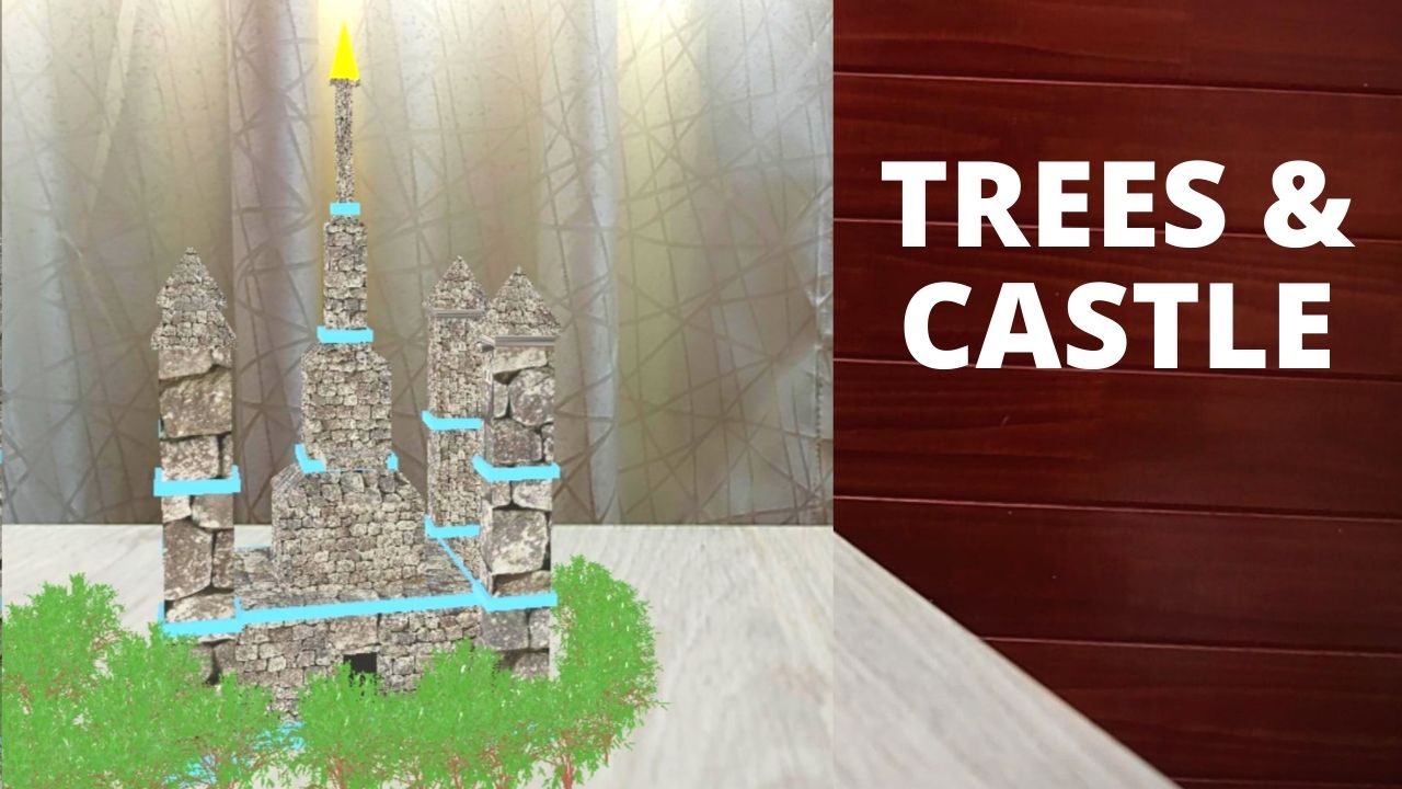 Spark AR Arboles y Castillos |Tutorial con Blender
