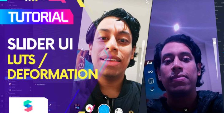 Spark AR slider ui