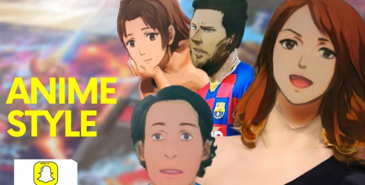 anime style snapchat lens studio