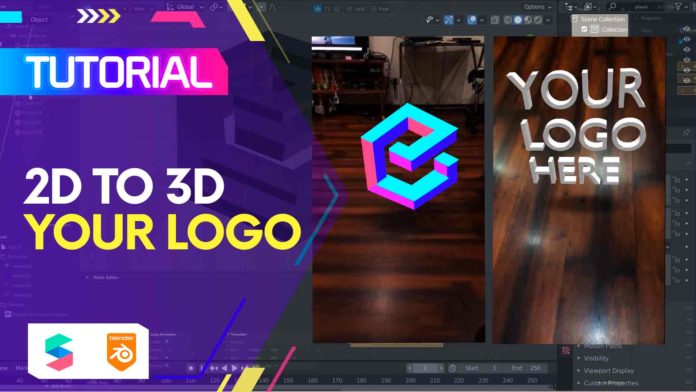 Ar 3d logo option