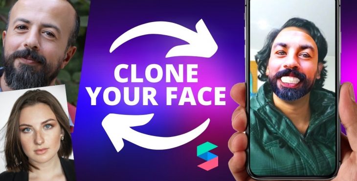 Spark ar face clone render pass