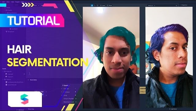Spark AR hair segmentation – Actualización v.98
