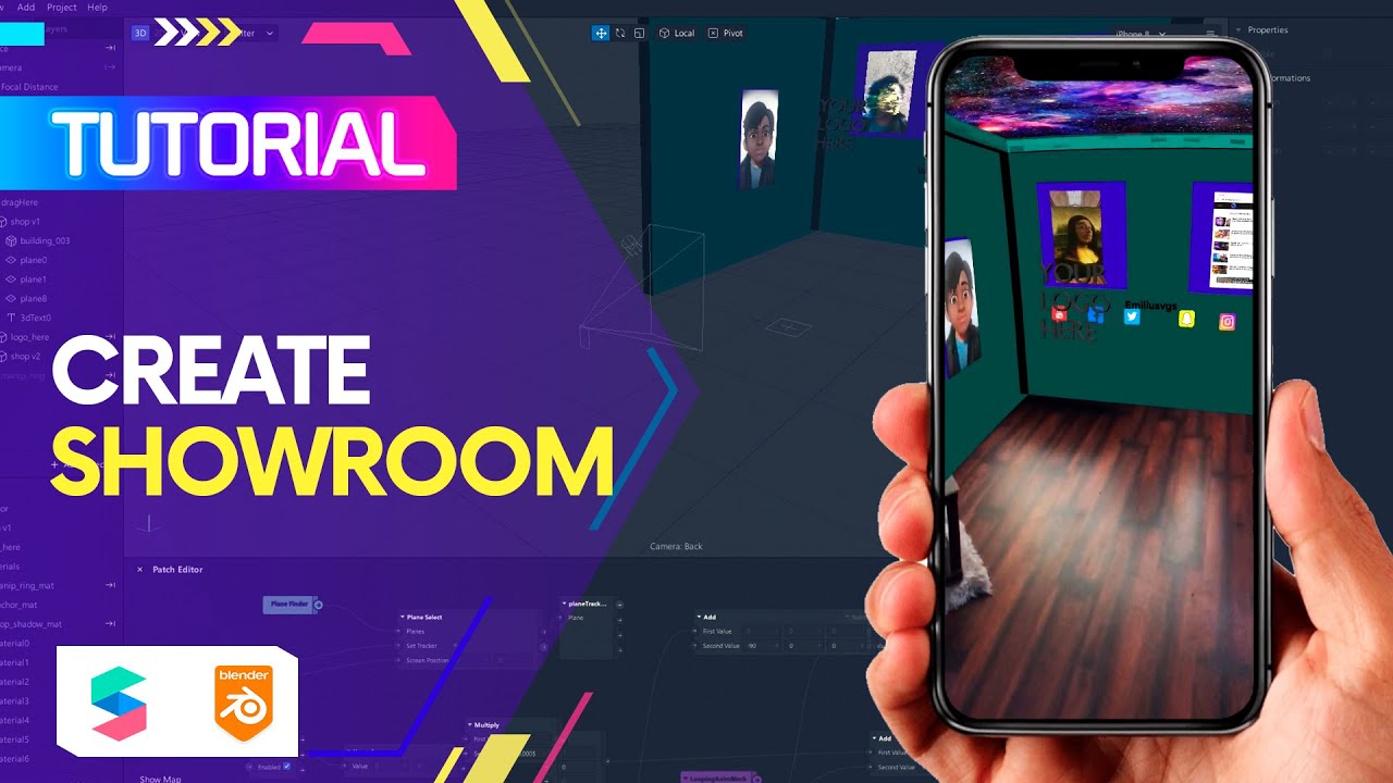 Crea un showroom de marca con Spark AR