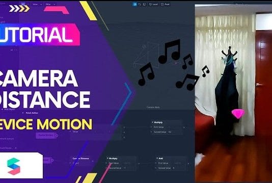 Spark ar camera distance