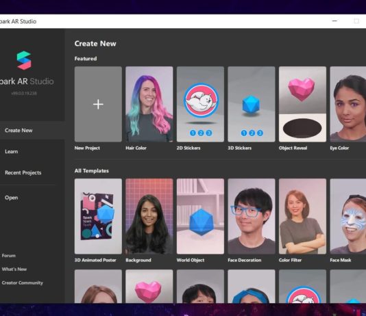 spark ar filtro para instagram