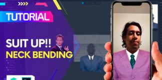 Neck decoration Plantilla