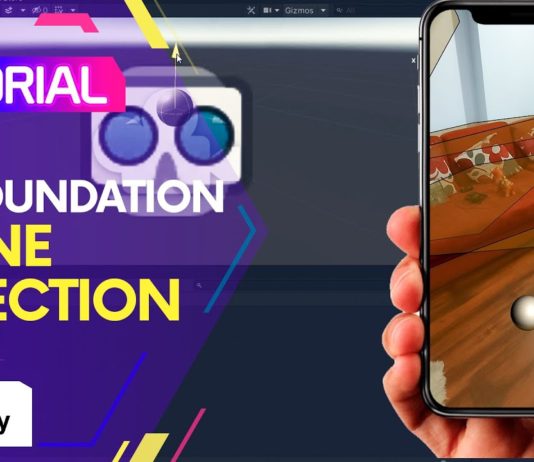 AR Foundation Plane detection