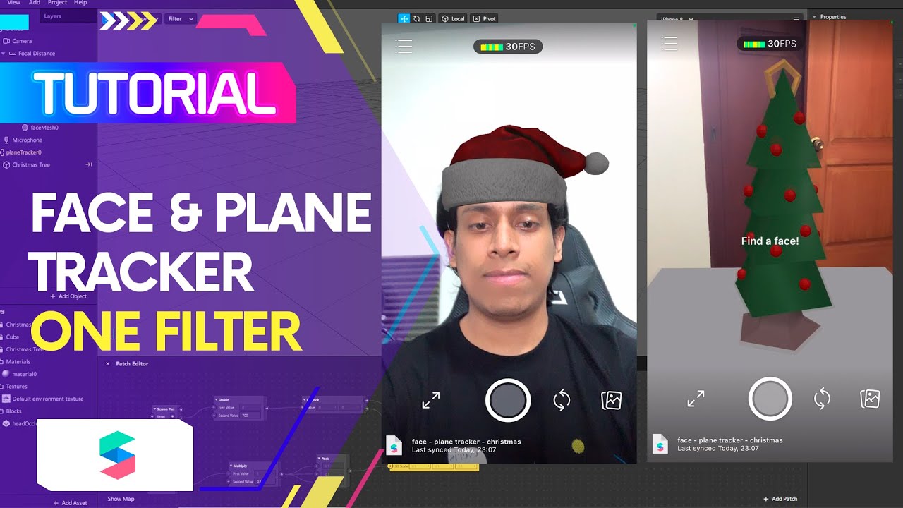 Spark AR Christmas – Tutorial Filtro navideño