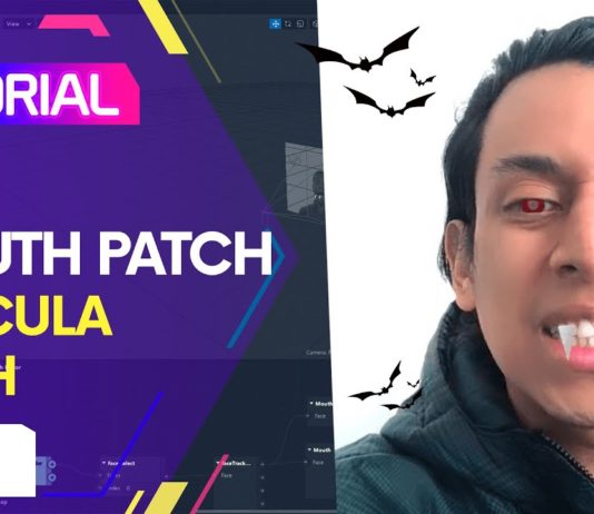 Spark AR moutch patch