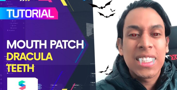 Spark AR moutch patch