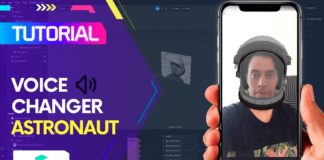 Spark AR voice changer