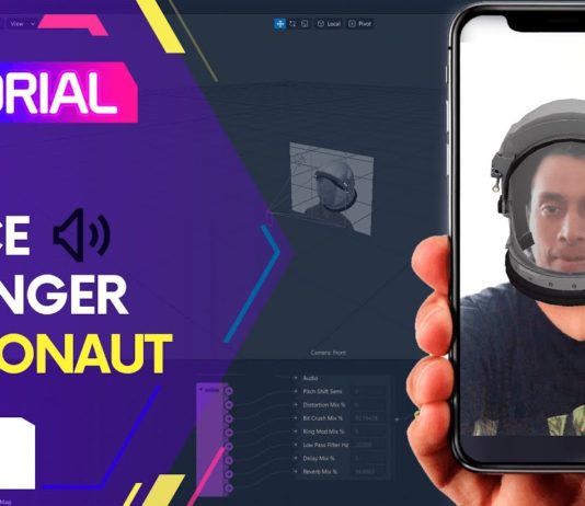 Spark AR voice changer