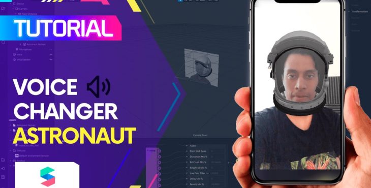Spark AR voice changer
