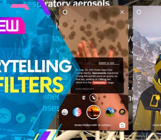 Storytelling Instagram filters