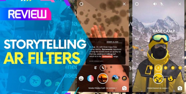 Storytelling Instagram filters