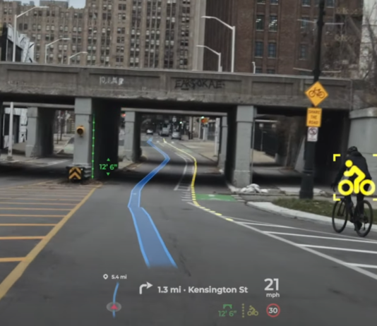 El AR head-up display de Panasonic revolucionará los autos AR Panasonic Head-up display