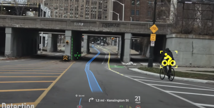 AR Panasonic Head-up display