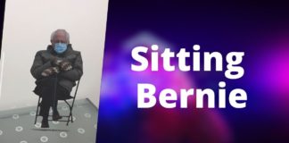 sitting bernie realidad aumentada