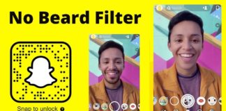 no beard snapchat filter lenses
