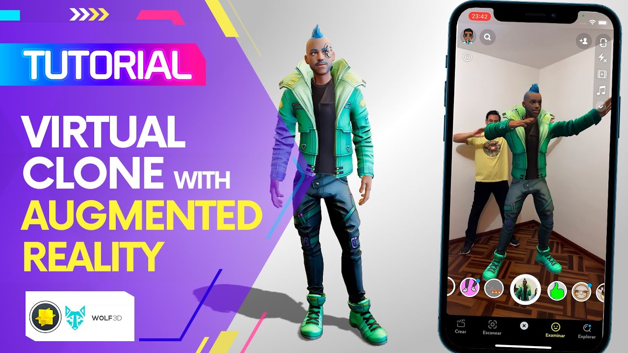 Lens Studio: Crea un clon 3D con ReadyPlayerMe