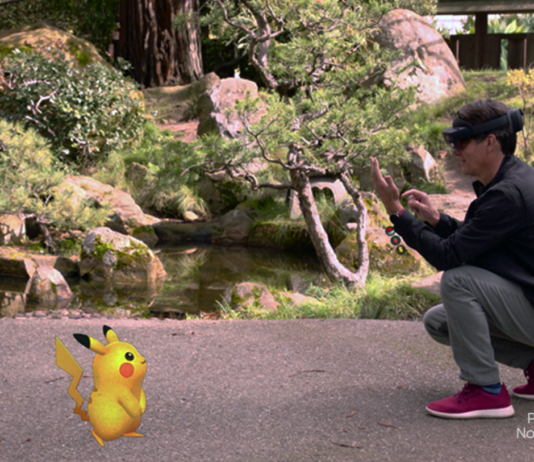 Realidad mixta de Pokemon GO en los HoloLens 2 gracias a Microsoft Mesh realidad mixta pokemon go
