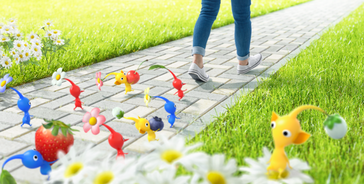Nintendo y Niantic Pikmin