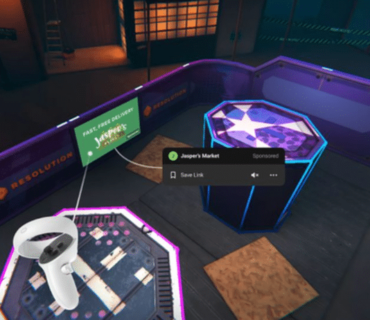 Publicidad en realidad virtual Oculus