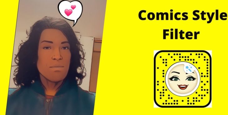 comics style snapchat