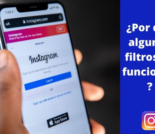 ¿Por qué algunos filtros de instagram no funcionan? filtros de instagram no funcionan