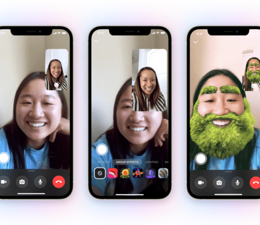 FB messenger AR Calling