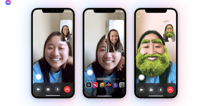 FB messenger AR Calling
