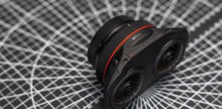 lente dual ojo pez Canon