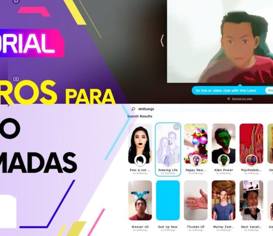 efectos visuales para Google Meet