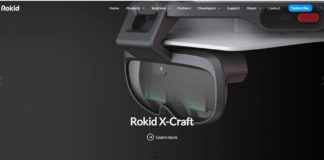 rokid xr craft home AR