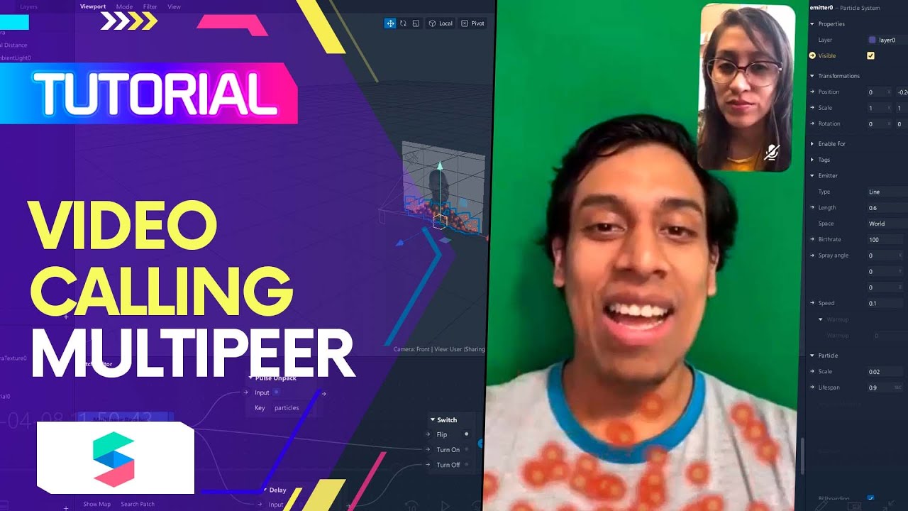 Tutorial Spark AR – Video calling filtro (concurso)