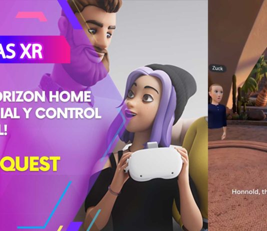 V.41 de Meta Quest trae Horizon Home social y control parental v41 Meta Quest
