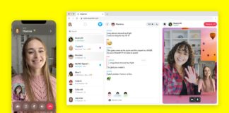 snapchat web servicio