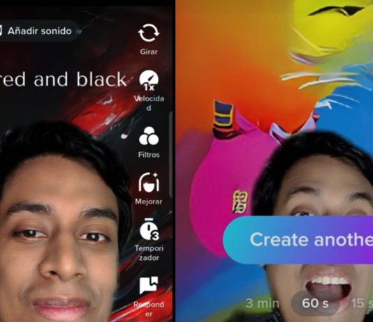 AI greenscreen tiktok effect