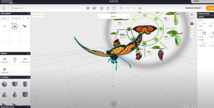 blippar sketchfab integration