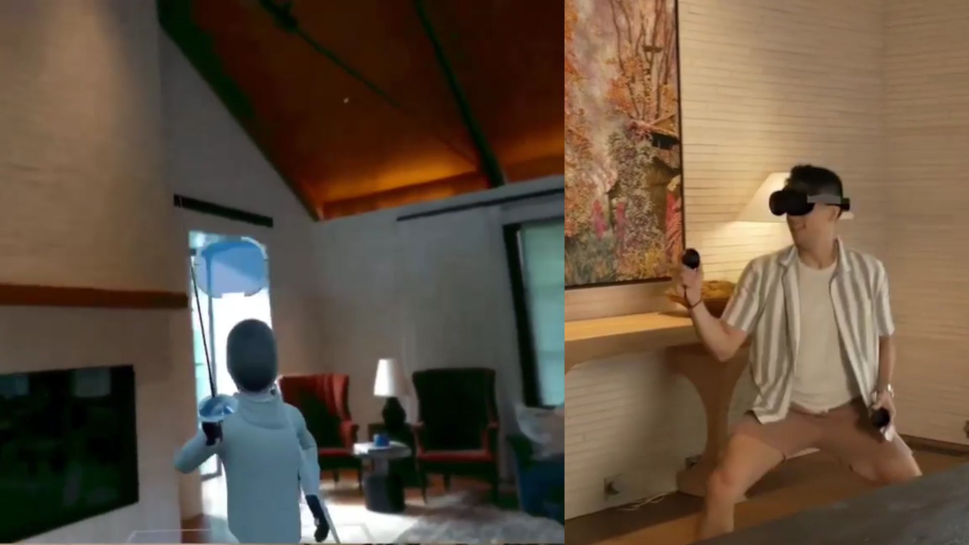 Zuckerberg muestra la realidad mixta en Quest Pro