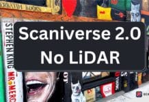 scaniverse 2.0 no lidar